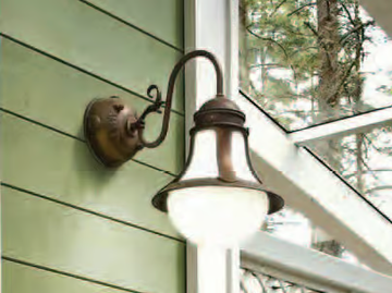 LOGGIA - Metal outdoor wall lamp by Aldo Bernardi - view 3